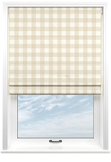 Gingham, Mullacombe - Roman Blind